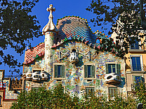  Bild von Citysam  Bunte Gestaltung der Casa Batlló von Gaudí