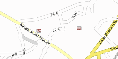 Stadtplan Vilafranca del Penedès