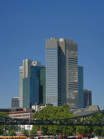 Eurotower und Dresdener Bank - Hessen (Frankfurt am Main)