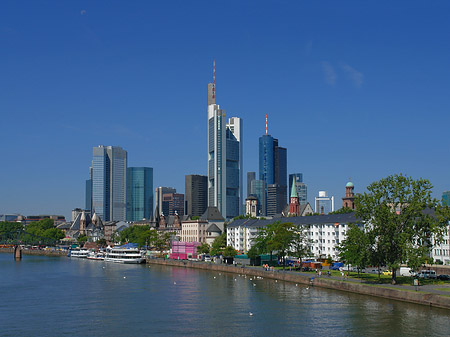 Skyline von Frankfurt - Hessen (Frankfurt am Main)