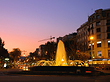 Fotos Brunnen in der Passeig de Gracia