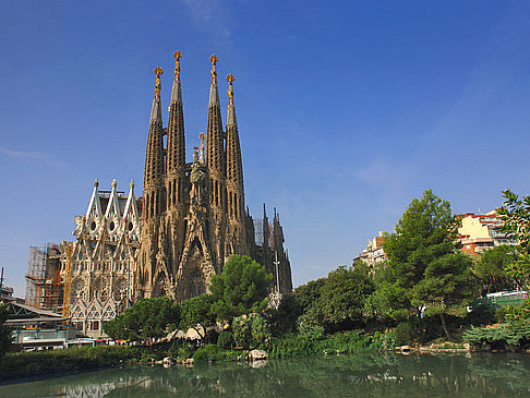 Foto Entstehung Sagrada Familia - Barcelona